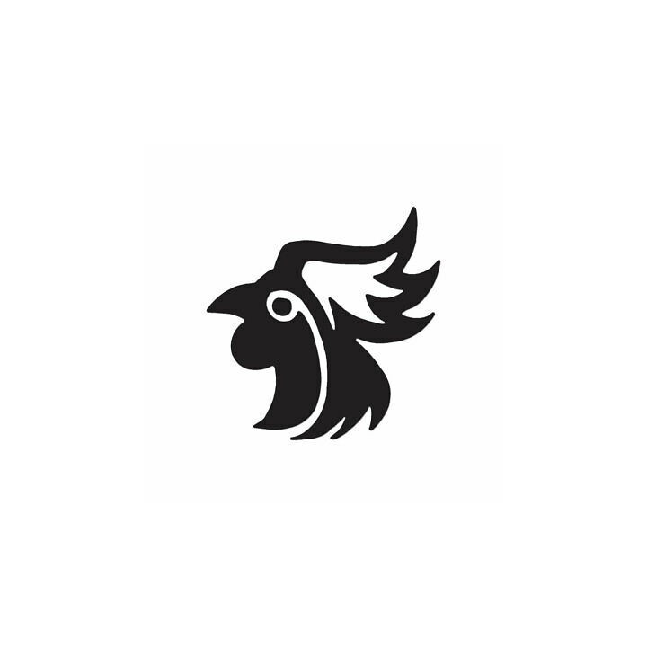 Rooster Stickers – Cockerel Farm Chicken Decals (2-Pack)