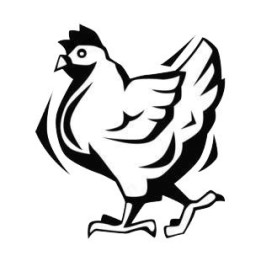 Chicken Stickers – Hen Poultry Farm Decals (2-Pack)
