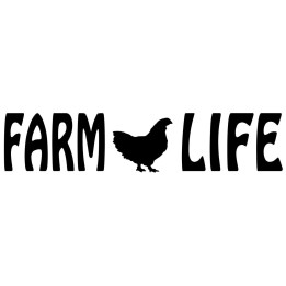 Farm Life Chicken Stickers – Hen Farming Decals (2-Pack)