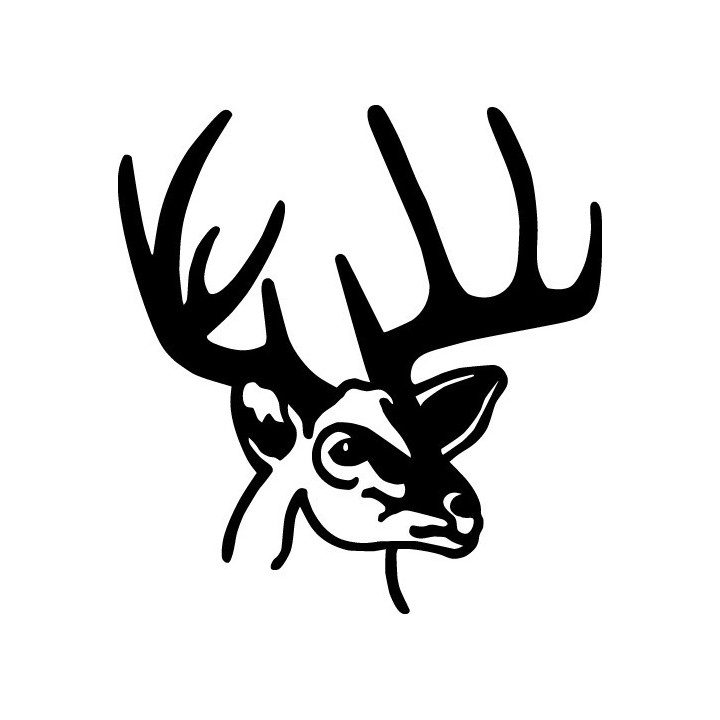 Buck Deer Vinyl Decal Sticker V12 - DecalsHouse