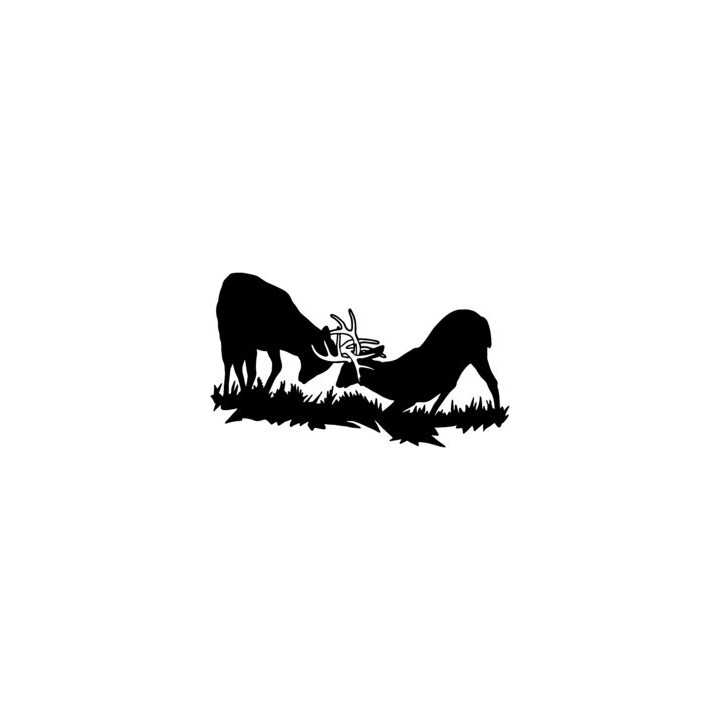 Buck Deer Vinyl Decal Sticker V17 - DecalsHouse