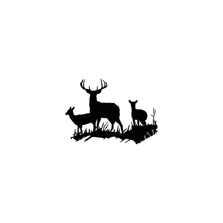 Buck Deer Vinyl Decal Sticker V27 - DecalsHouse
