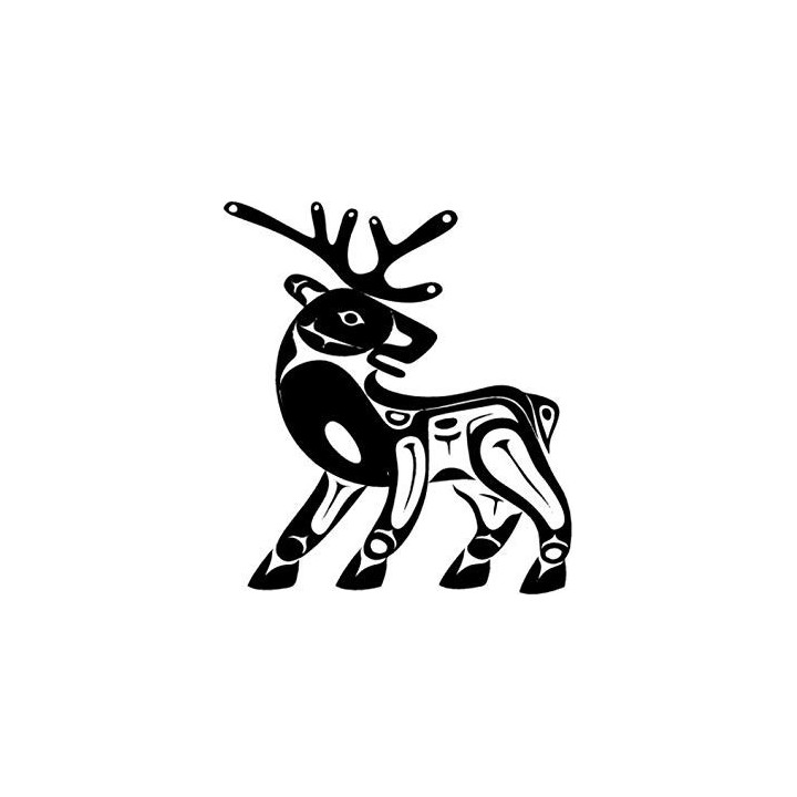Buck Deer Vinyl Decal Sticker V62 - DecalsHouse