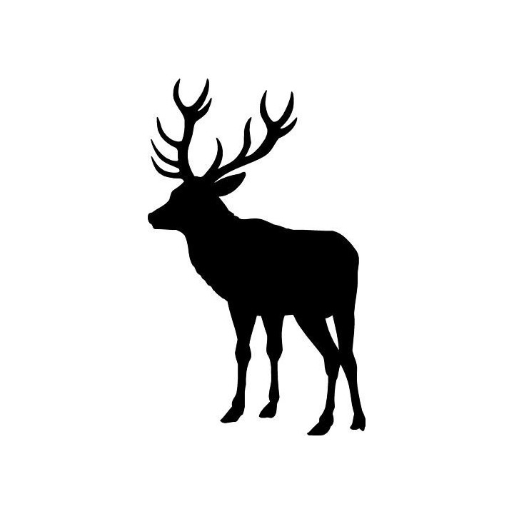 Buck Deer Vinyl Decal Sticker V75 - DecalsHouse