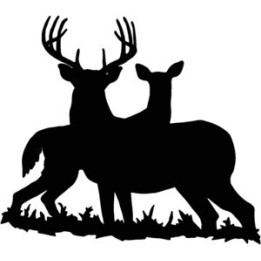 Buck Deer Vinyl Decal Sticker V8 - DecalsHouse
