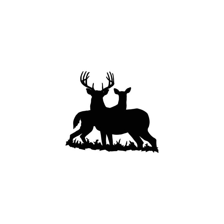 Buck Deer Vinyl Decal Sticker V8 - DecalsHouse
