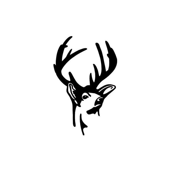Buck Deer Vinyl Decal Sticker V9 - DecalsHouse