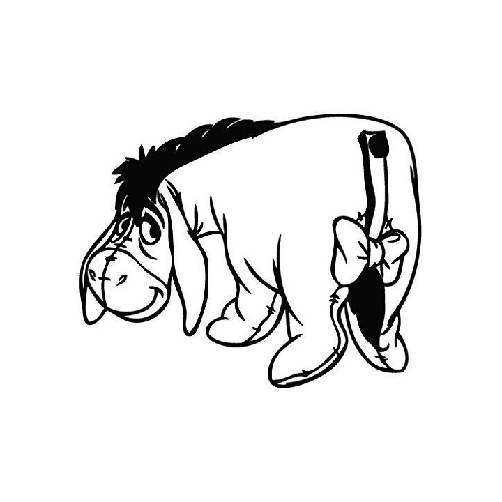 Eeyore Stickers – Winnie the Pooh Decals (2-Pack)