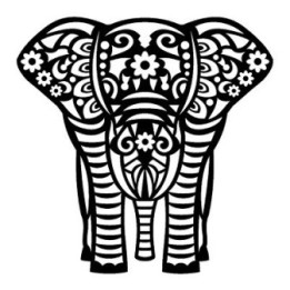 Elephant Vinyl Decal Sticker V108 - DecalsHouse