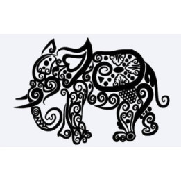 Elephant Vinyl Decal Sticker V112 - DecalsHouse