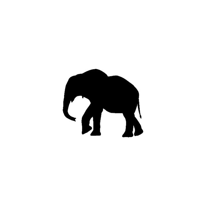 Elephant Vinyl Decal Sticker V12 - DecalsHouse