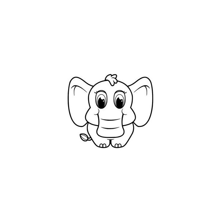 Elephant Vinyl Decal Sticker V120 - DecalsHouse