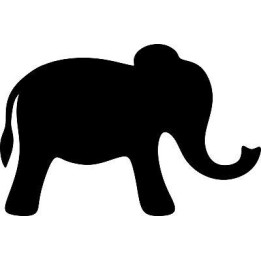 Elephant Vinyl Decal Sticker V122 - DecalsHouse