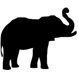 Elephant Vinyl Decal Sticker V125 - DecalsHouse