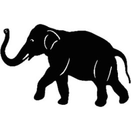 Elephant Vinyl Decal Sticker V13 - DecalsHouse