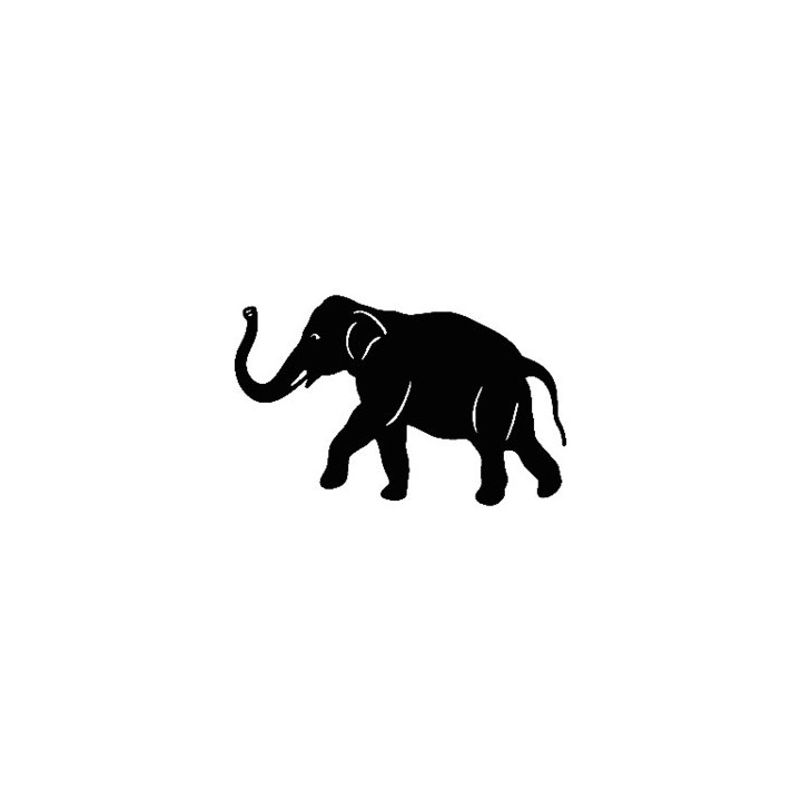 Elephant Vinyl Decal Sticker V13 - DecalsHouse