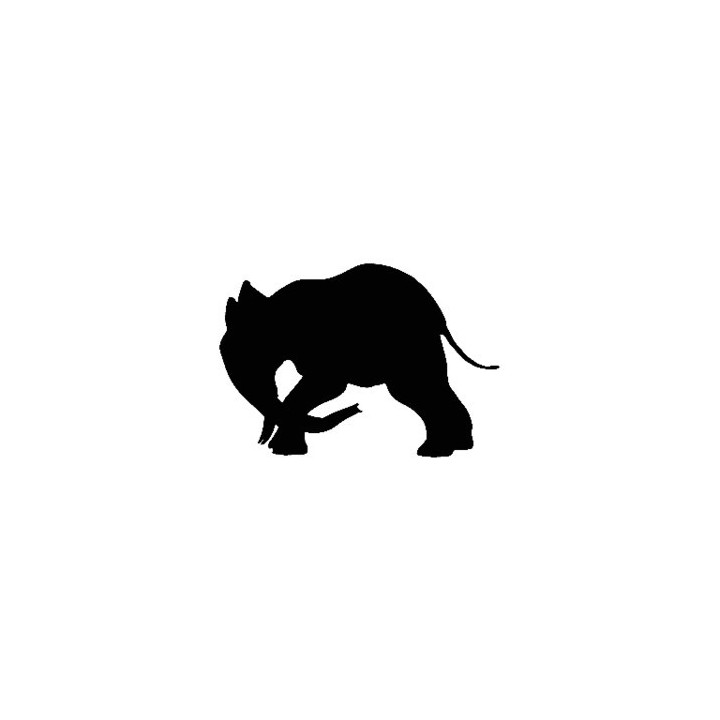 Elephant Vinyl Decal Sticker V18 - DecalsHouse