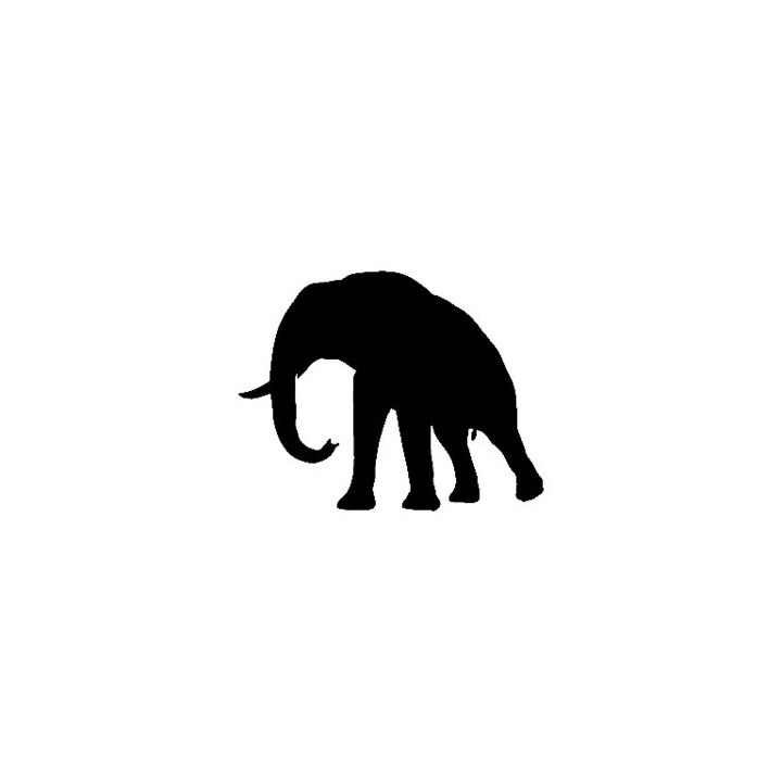 Elephant Vinyl Decal Sticker V20 - DecalsHouse