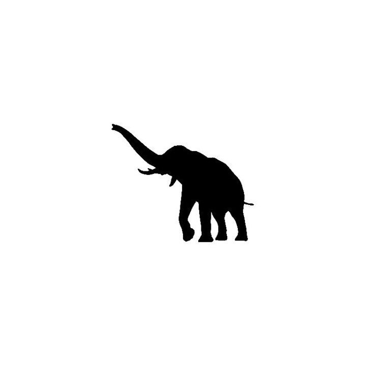 Elephant Vinyl Decal Sticker V21 - DecalsHouse