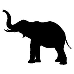 Elephant Vinyl Decal Sticker V22 - DecalsHouse