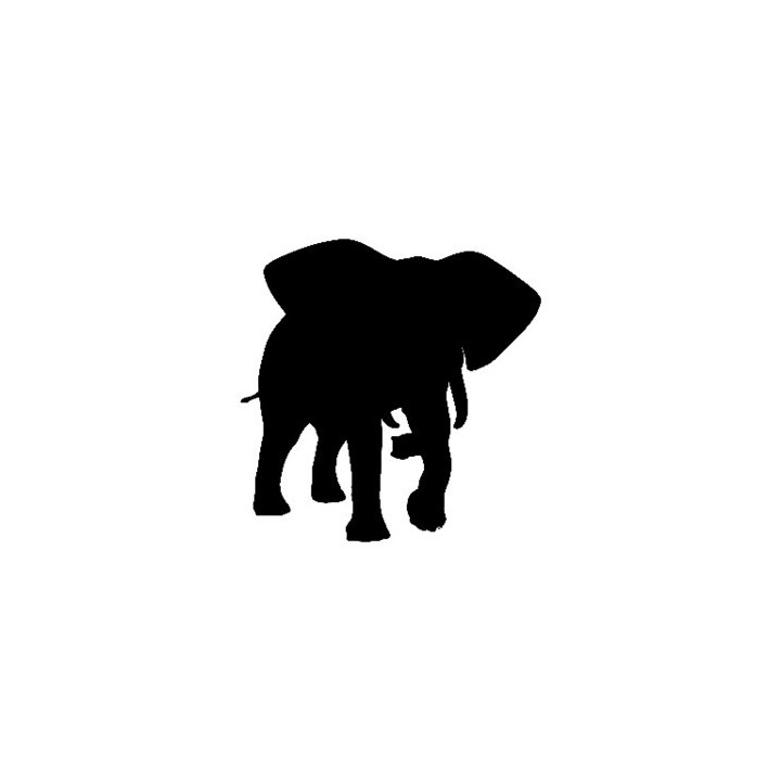 Elephant Vinyl Decal Sticker V32 - DecalsHouse
