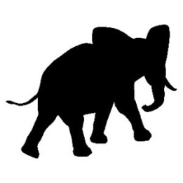 Elephant Vinyl Decal Sticker V33 - DecalsHouse