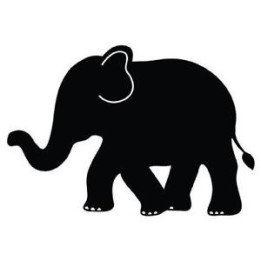 Elephant Vinyl Decal Sticker V37 - DecalsHouse