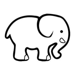 Elephant Vinyl Decal Sticker V39 - DecalsHouse