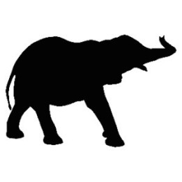 Elephant Vinyl Decal Sticker V4 - DecalsHouse
