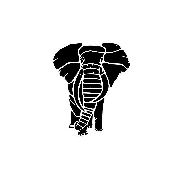 Elephant Vinyl Decal Sticker V45 - DecalsHouse
