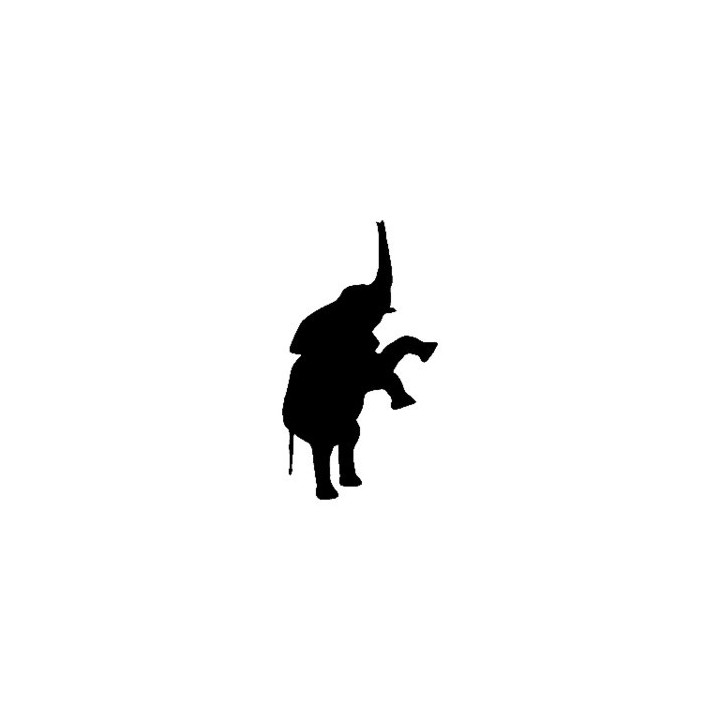 Elephant Vinyl Decal Sticker V5 - DecalsHouse