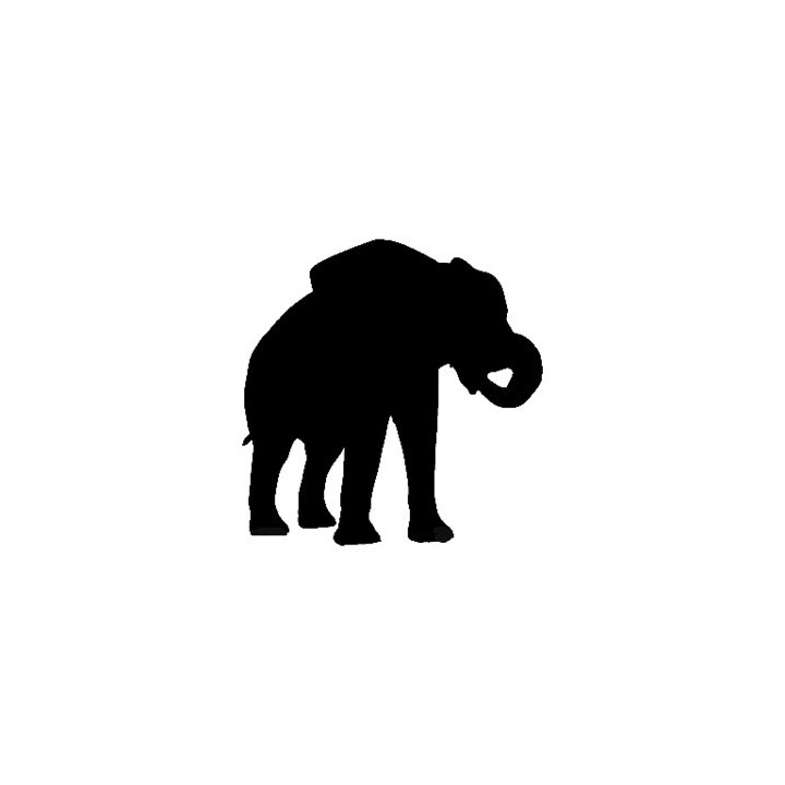 Elephant Vinyl Decal Sticker V6 - DecalsHouse