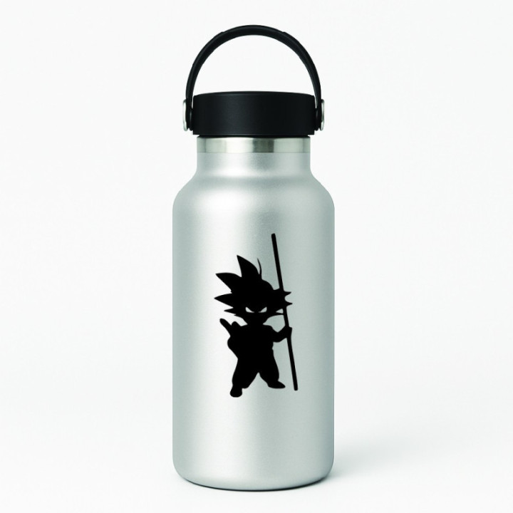 Dragon Ball Z Kid Goku Stickers – DBZ Decals (2-Pack)