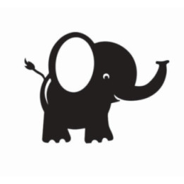 Elephant Vinyl Decal Sticker V72 - DecalsHouse