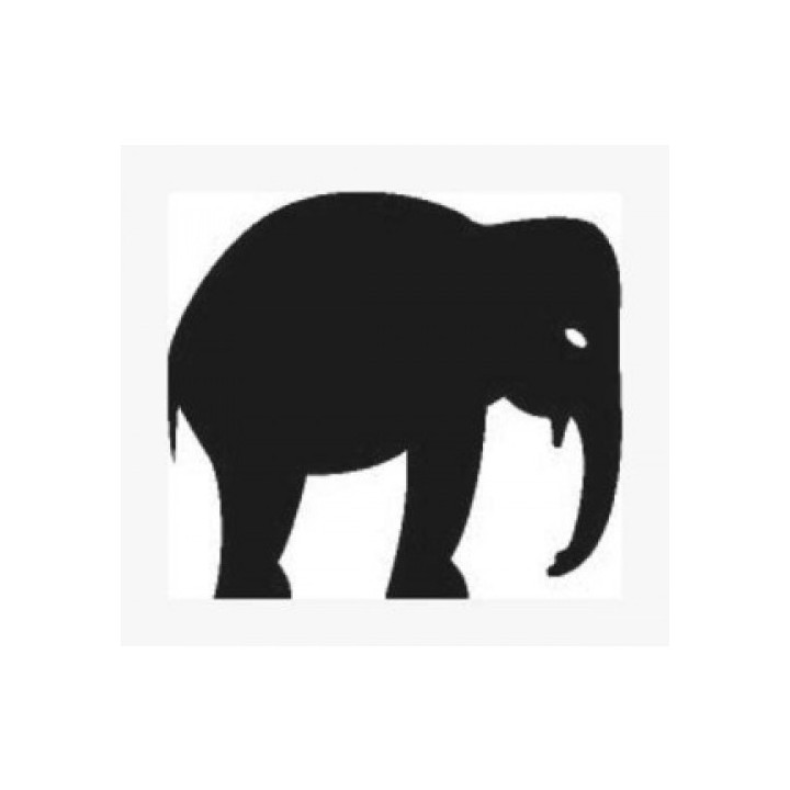 Elephant Vinyl Decal Sticker V74 - DecalsHouse
