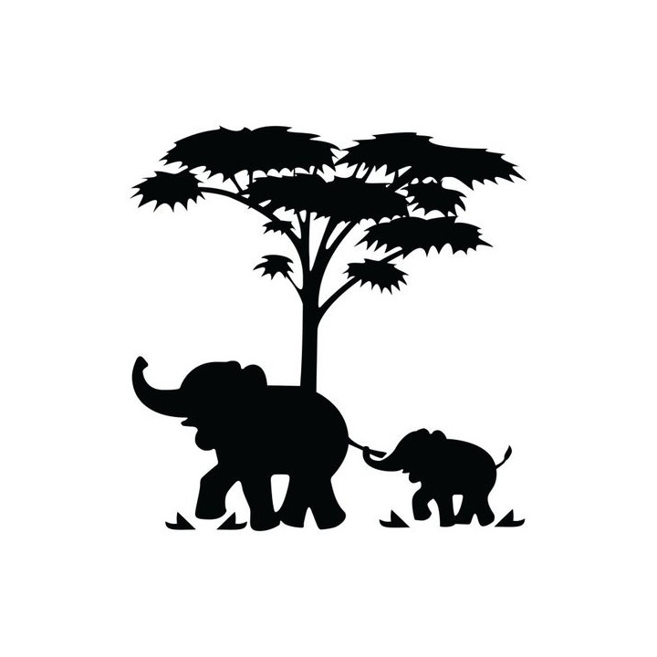 Elephant Vinyl Decal Sticker V82 - DecalsHouse