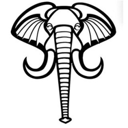 Elephant Vinyl Decal Sticker V85 - DecalsHouse