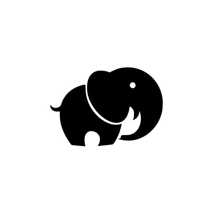 Elephant Vinyl Decal Sticker V89 - DecalsHouse