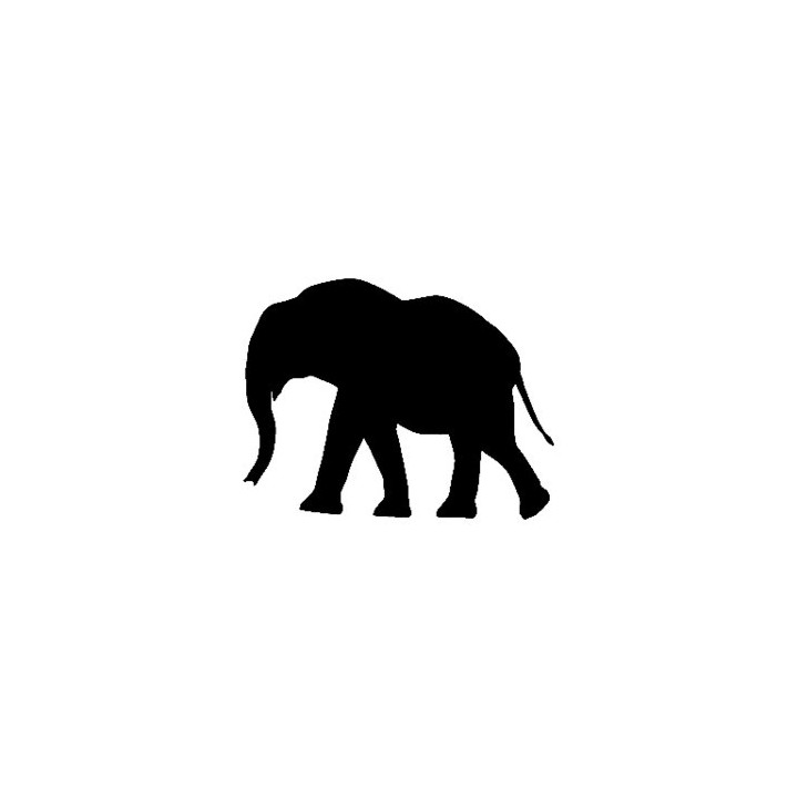 Elephant Vinyl Decal Sticker V9 - DecalsHouse