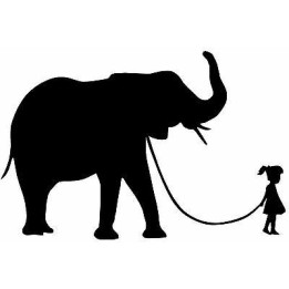 Elephant Vinyl Decal Sticker V90 - DecalsHouse