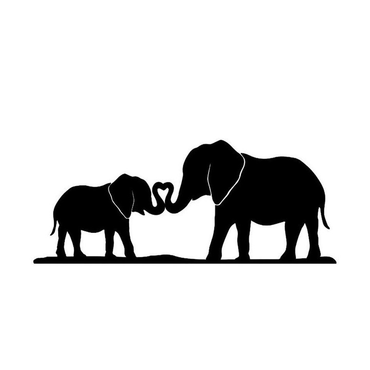 Elephant Vinyl Decal Sticker V98 - DecalsHouse