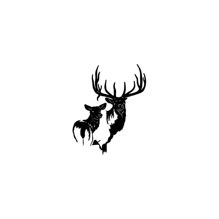 Elk Vinyl Decal Sticker V12 - DecalsHouse