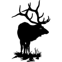 Elk Vinyl Decal Sticker V23 - DecalsHouse