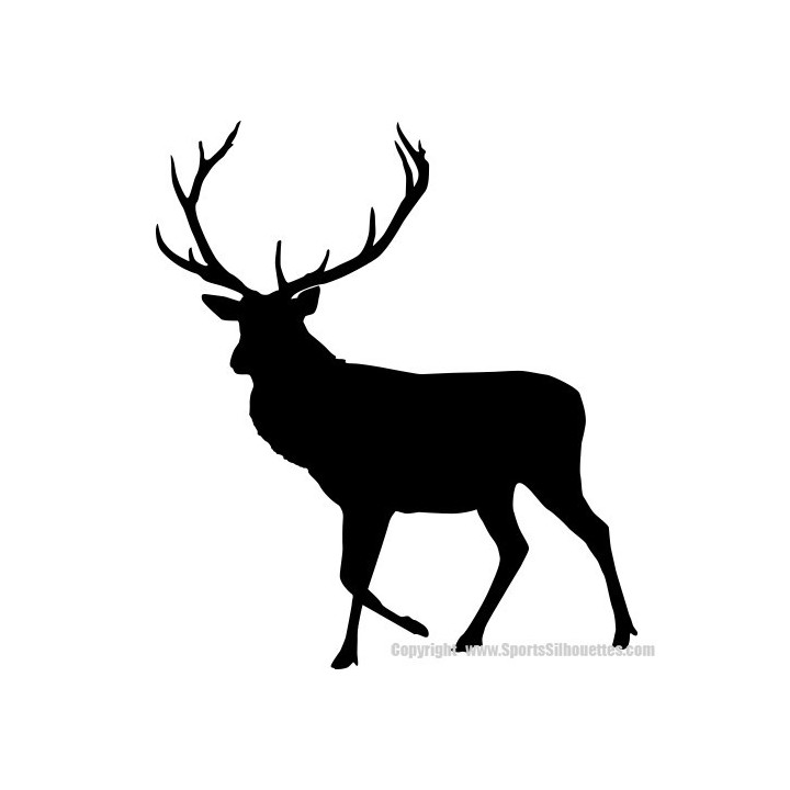 Elk Vinyl Decal Sticker V28 - DecalsHouse