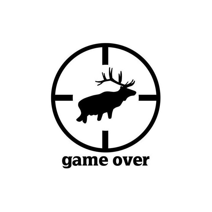 Elk Vinyl Decal Sticker V37 - DecalsHouse