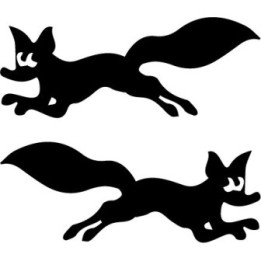 Fox Vinyl Decal Sticker V33 - DecalsHouse