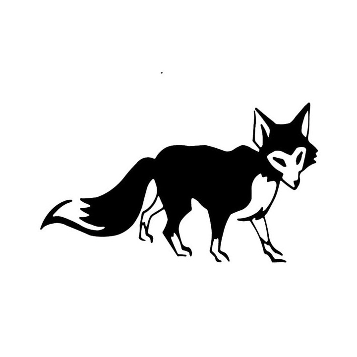 Fox Vinyl Decal Sticker V39 - DecalsHouse