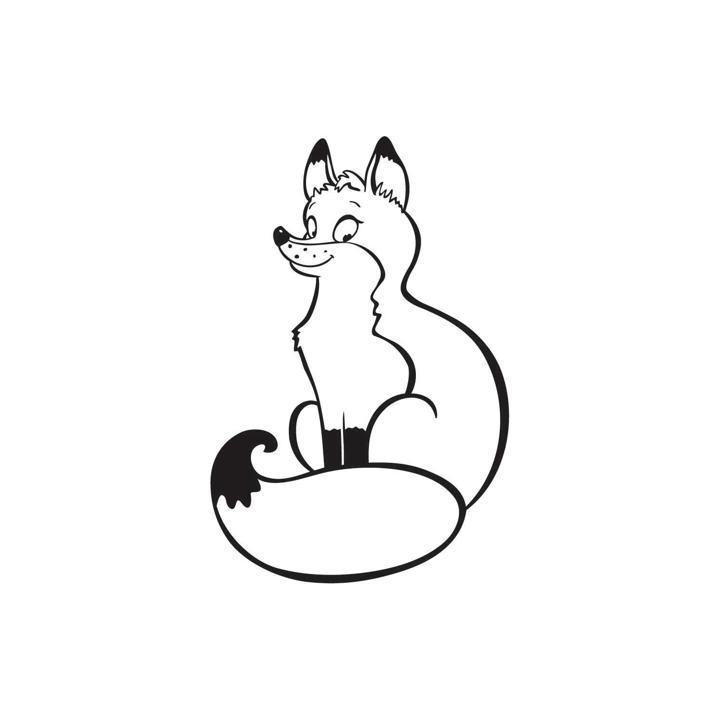 Fox Vinyl Decal Sticker V40 - DecalsHouse