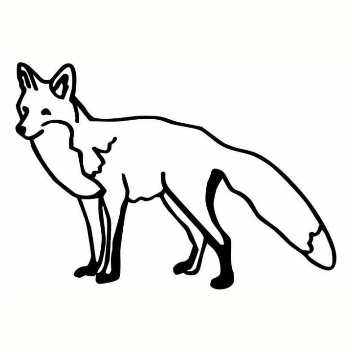 Fox Vinyl Decal Sticker V44 - DecalsHouse
