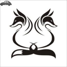 Fox Vinyl Decal Sticker V54 - DecalsHouse